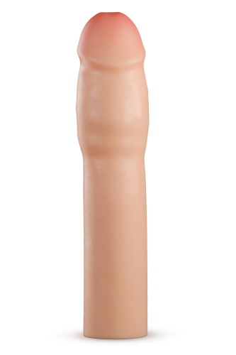 Телесная насадка-удлинитель Resilience - 17,7 см.