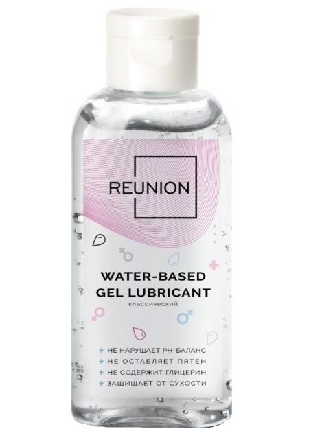 Лубрикант на водной основе REUNION Water Based Gel Lubricant - 50 мл.