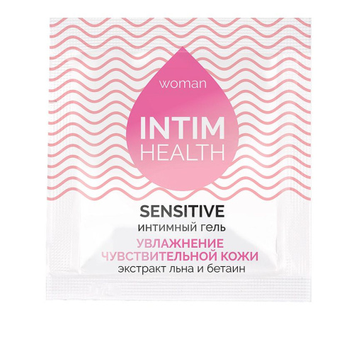 Саше интимного геля на водной основе Intim Health Sensitive - 3 гр.