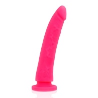 Розовый фаллоимитатор из силикона Delta Сlub Toys Dong Pink Silicone - 20 см.