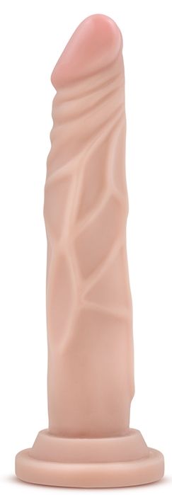 Телесный фаллоимитатор 7.5 Inch Silicone Dildo - 19 см.