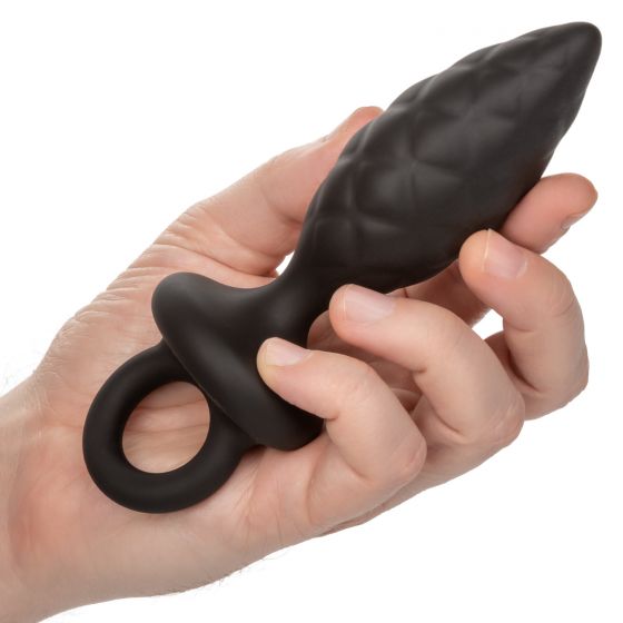 Набор из 3 черных анальных пробок Silicone Anal Probe Kit