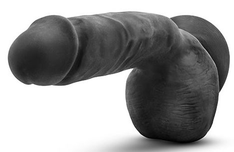 Черный фаллоимитатор Bold Pound 8.5 Inch Dildo - 21,6 см.