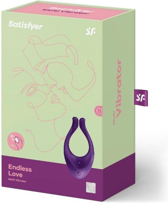 Фиолетовый многофункциональный стимулятор для пар Satisfyer Endless Love