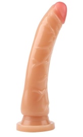 Телесный фаллоимитатор Deep Exploration Dildo - 21,5 см.