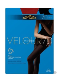 Матовые велюровые колготки с микрофиброй и лайкрой VELOUR 70