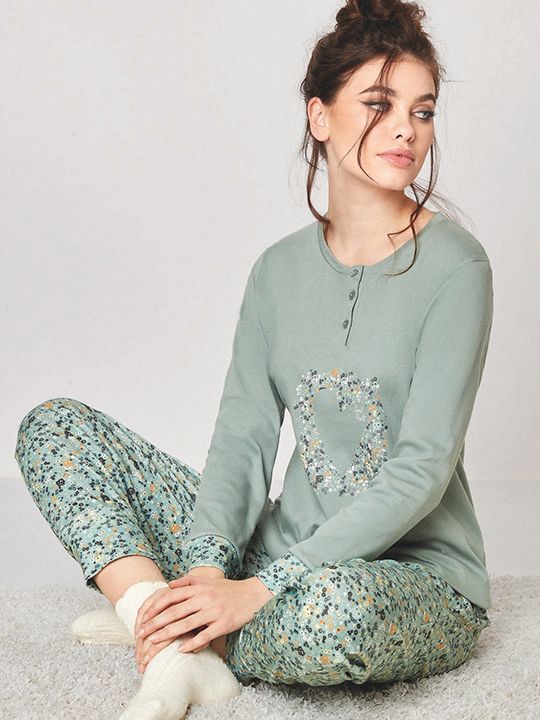 Пижама Blossom: кофта и брючки