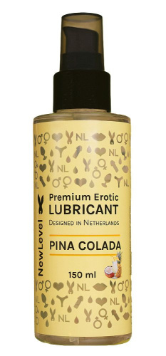Ароматизированный лубрикант на водной основе NewLevel Pina Colada - 150 мл.