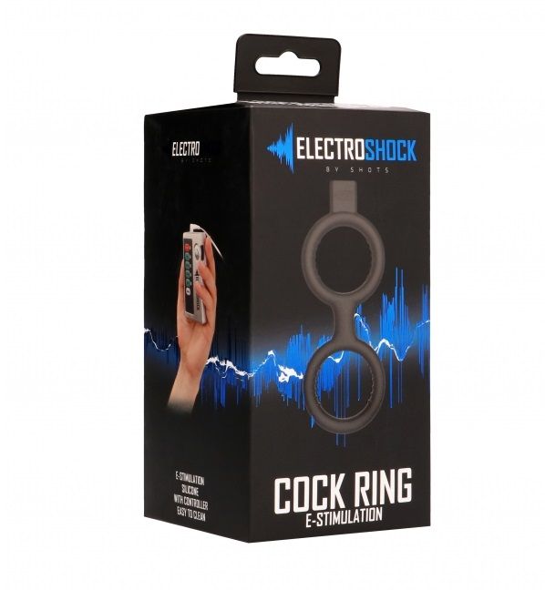 Кольцо с электростимуляцией E-Stimulation Cock Ring with Ballstrap