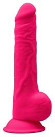 Розовый фаллоимитатор-реалистик Premium Dildo 9,5  Model 3 Premium - 24 см.