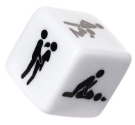 Игральный кубик Eromantica «Позы страсти»