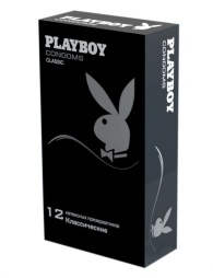 Классические гладкие презервативы Playboy Classic - 12 шт.