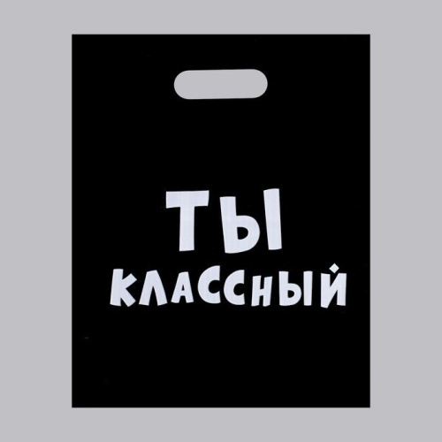 Пакет «Ты классный» - 31 х 40 см.