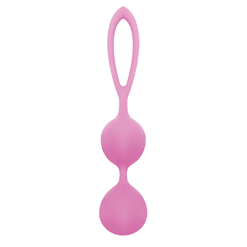 Розовый вагинальные шарики из силикона BLACKBERRIES PUSSY SILICONE