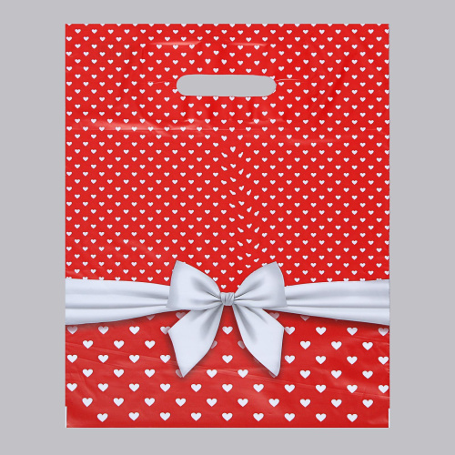 Пакет «Скарлетт» с вырубной ручкой (30х38 см)