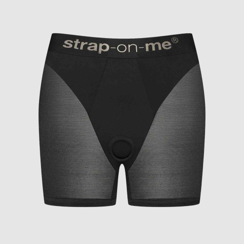 Трусики-шорты для фиксации насадок Strap-on-me Harness Lingerie Halo - size S