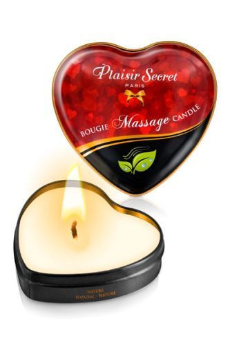 Массажная свеча с нейтральным ароматом Bougie Massage Candle - 35 мл.