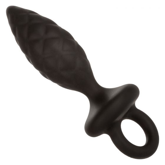Набор из 3 черных анальных пробок Silicone Anal Probe Kit