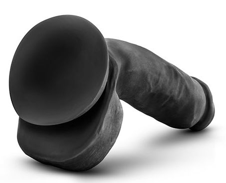 Черный фаллоимитатор Bold Pound 8.5 Inch Dildo - 21,6 см.