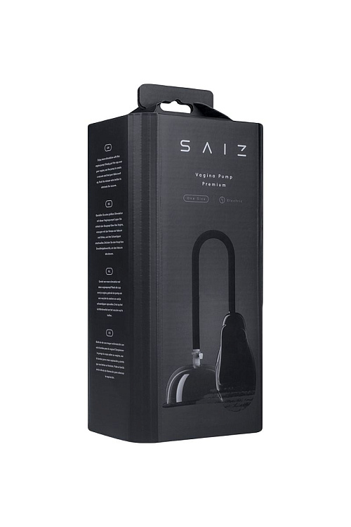 Автоматическая помпа для клитора и вагины SAIZ Premium