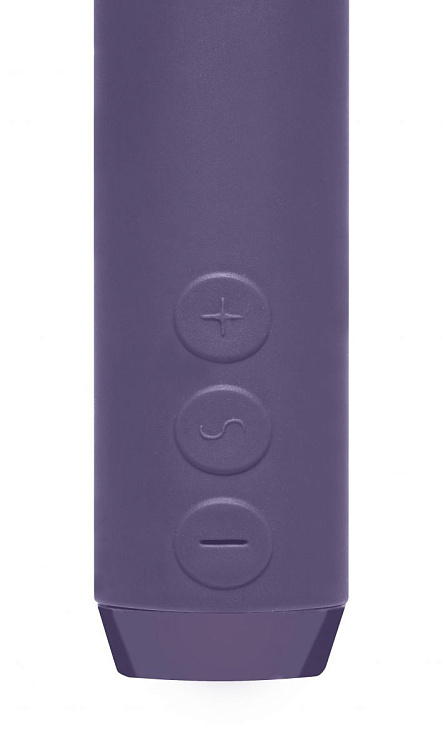 Фиолетовый мини-вибратор G-Spot Bullet - 11,4 см.