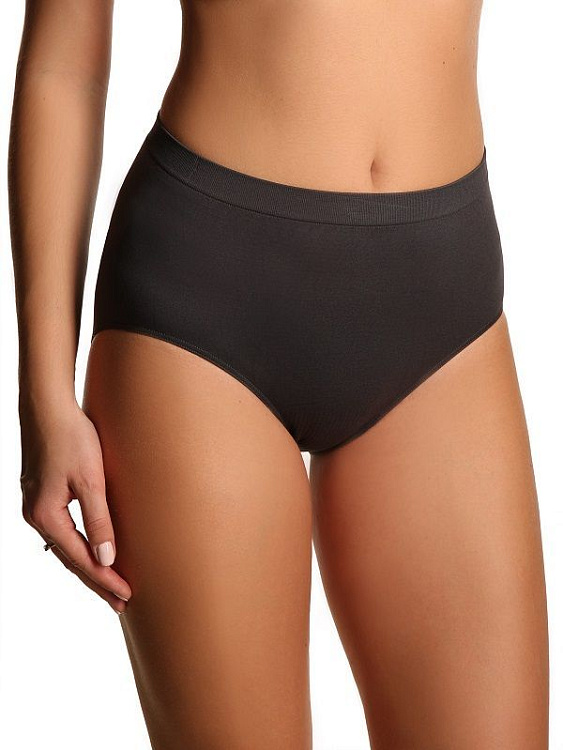 Шелковистые высокие трусики из микрофибры Comfort Revolution Seamless Brief