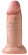 Телесный фаллоимитатор King Cock 10  Chubby - 25 см.