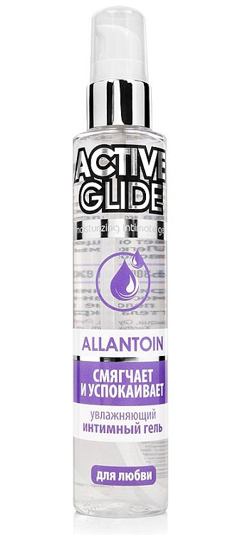 Увлажняющий интимный гель Active Glide Allantoin - 100 гр.