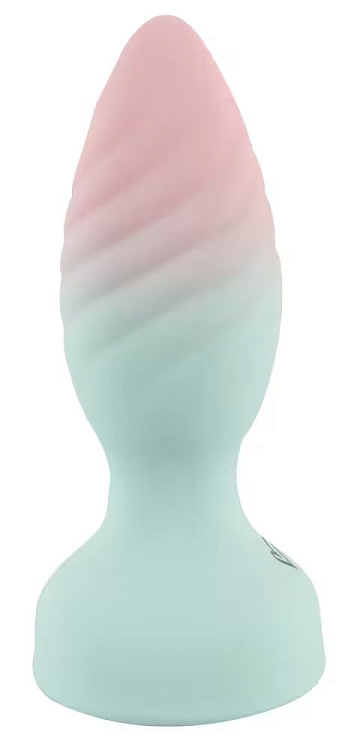 Анальная пробка JUVELA RC Butt Plug с пультом ДУ - 11,5 см.