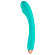 Зеленый гибкий вибратор Cloud 9 G-Spot Slim Flexible Vibrator - 16 см.