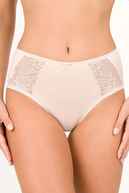 Трусы-макси с тюлевыми вставками Melody