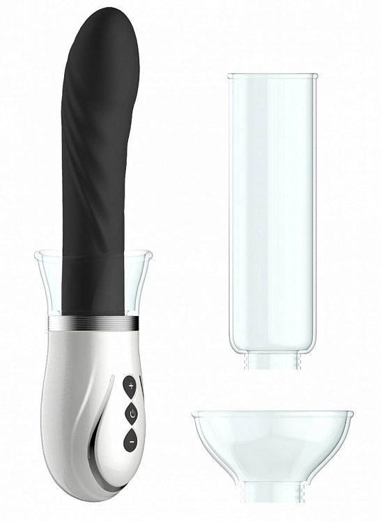 Черный набор Twister 4 in 1 Rechargeable Couples Pump Kit