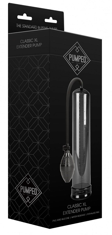 Черная вакуумная помпа Classic XL Extender Pump