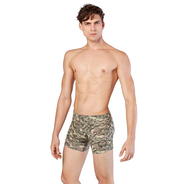 Мужские облегающие камуфляжные трусы-боксеры Doreanse Camouflage