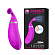 Лиловый клиторальный стимулятор Romance Elephant с функцией всасывания