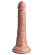 Телесный фаллоимитатор 7  Silicone Dual Density Cock - 21 см.
