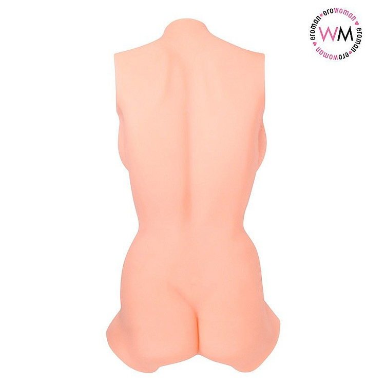 Телесный мастурбатор в виде женского торса