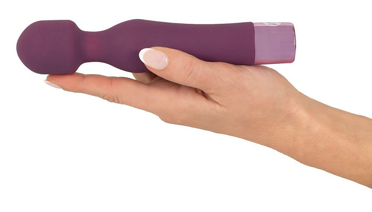Фиолетовый жезловый вибратор Wand Vibe - 18,4 см.
