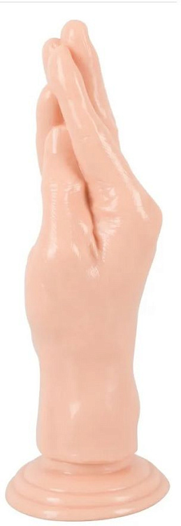 Телесный массажер-рука для фистинга Hand Dildo - 21 см.