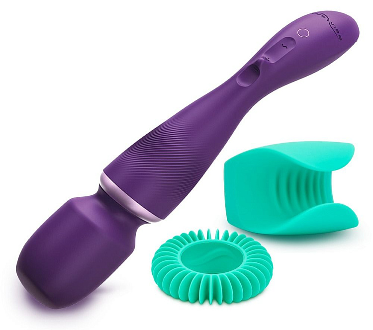 Фиолетовый вибратор-жезл We-Vibe Wand