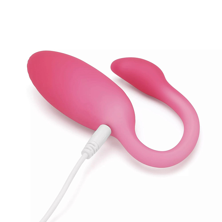 Розовый вибратор Magic Motion Flamingo Max