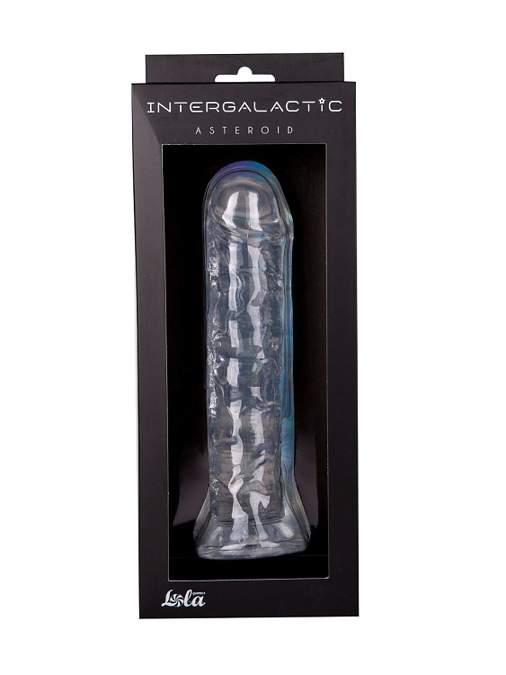 Прозрачный фаллоимитатор Asteroid - 20 см.