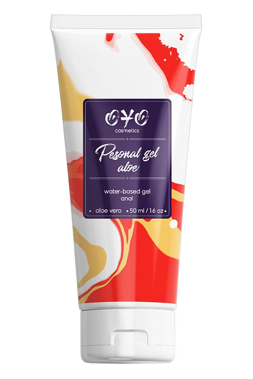Анальная смазка на водной основе OYO Personal Gel Aloe - 50 мл. FFF