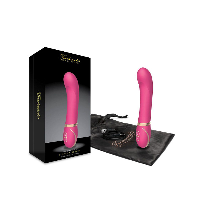 Розовый вибромассажёр G-Spot Vibrator