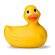 Желтый вибратор-уточка I Rub My Duckie 2.0