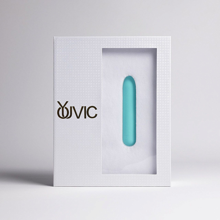 Бирюзовая перезаряжаемая вибропуля Youvic