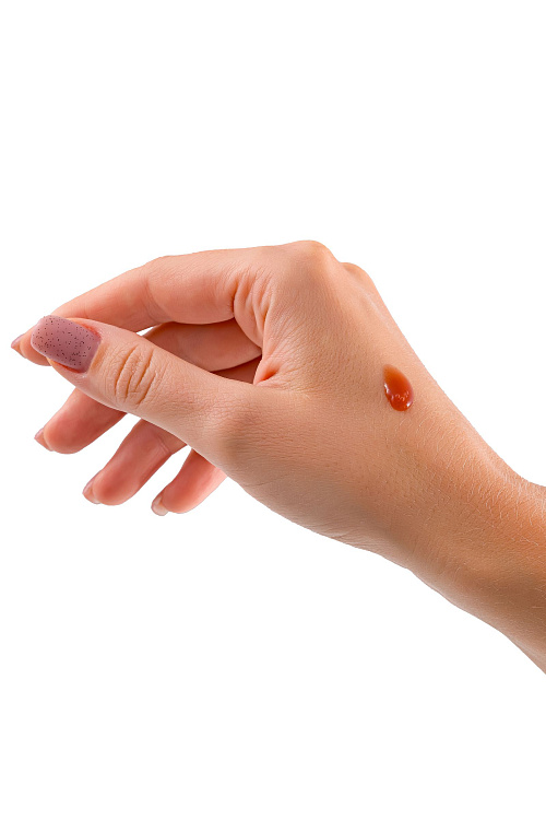 Гель с эффектом вибрации Volcano Of Passion со вкусом персика и маракуйи - 25 мл.