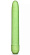 Зелёный биоразлагаемый вибратор Eco - 17,8 см.