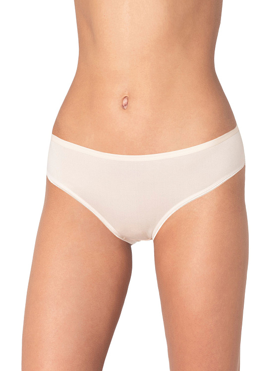 Бамбуковые трусики-слипы с кружевными элементами