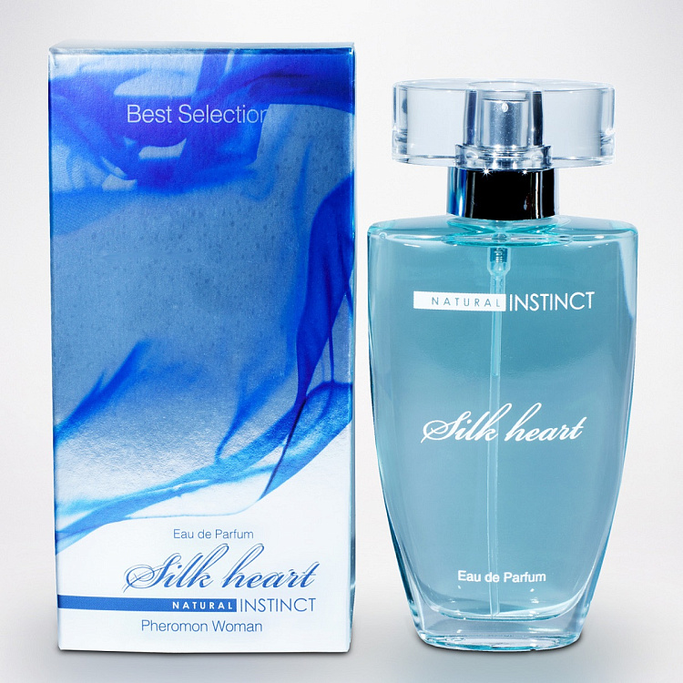 Женские духи с феромонами Natural Instinct Silk Heart - 50 мл.